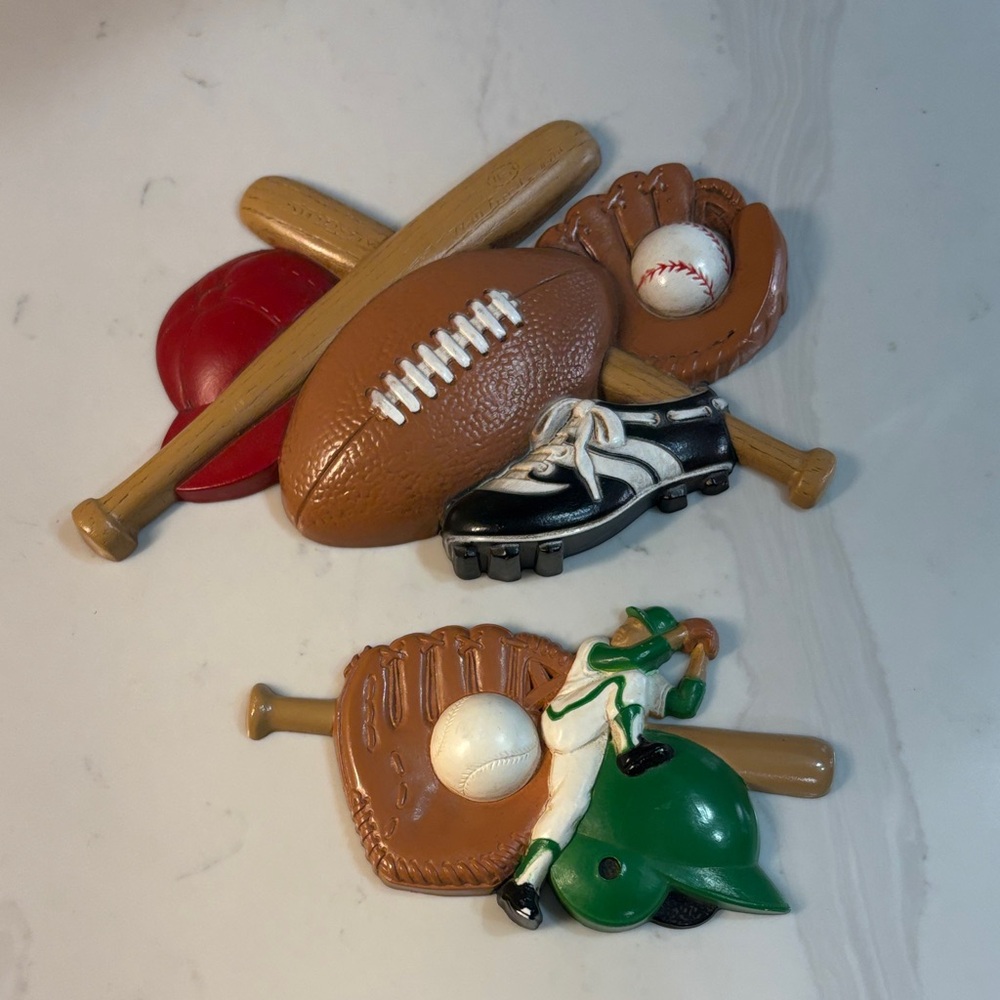 Kids Sports Toy Set with Brown, Black, and Green Accents